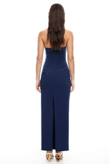 LIONESS 1999 Maxi Dress Navy